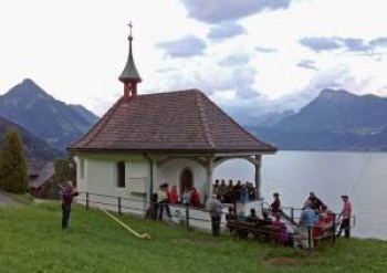 Abendwanderung mit besinnlichen Alphornkl&auml;ngen